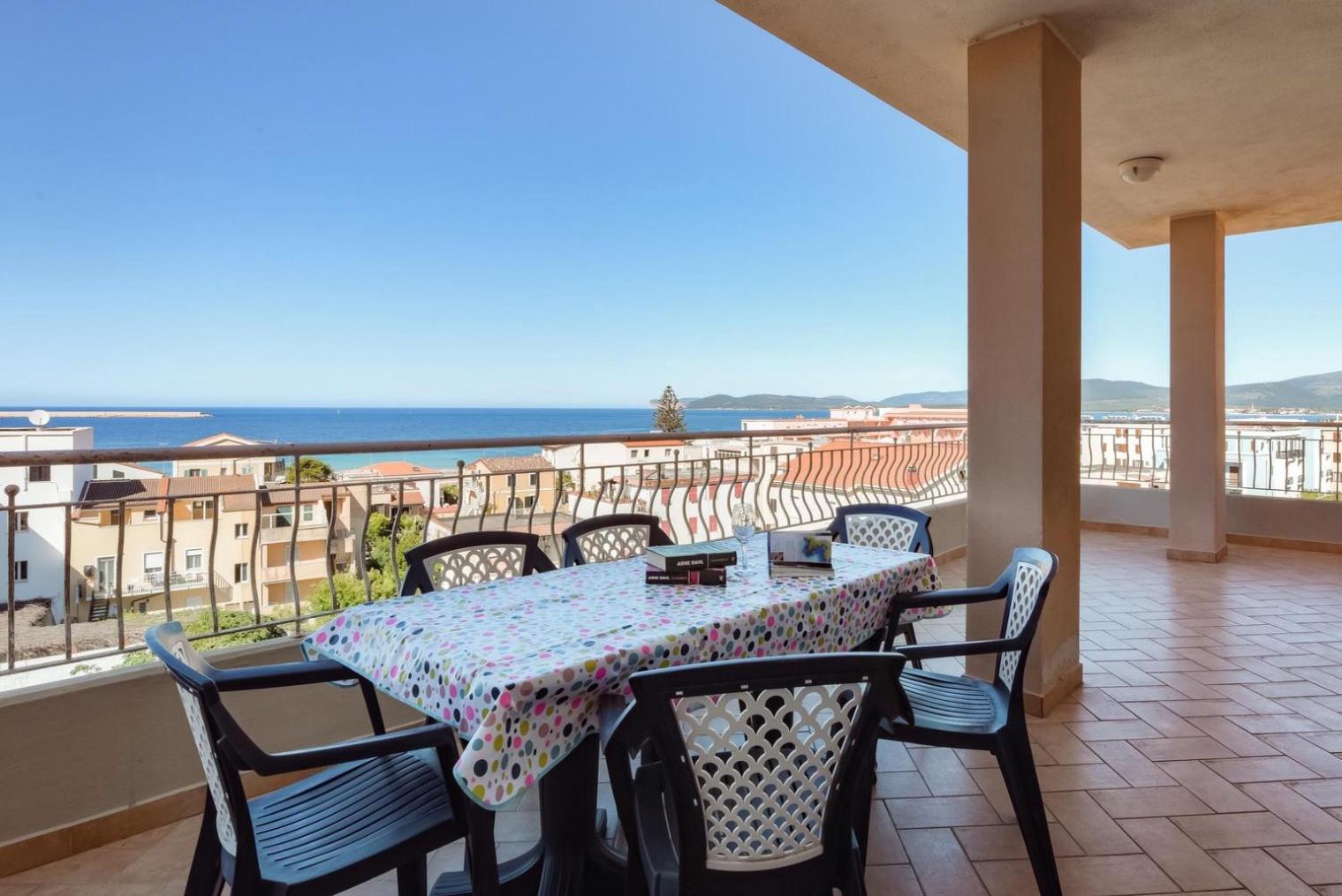 Royal Apartment Sea View Alghero Eksteriør bilde